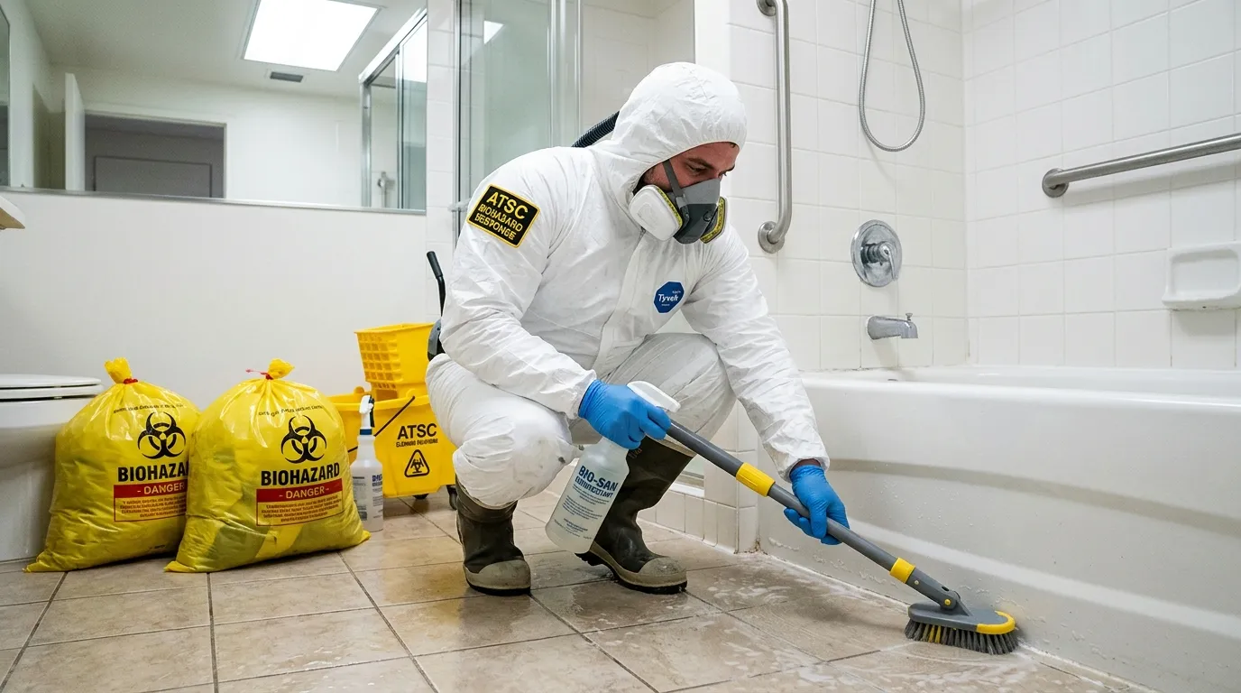 Decontamination equipment deployed for Blood Cleanup in Beaver Falls